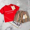 Babykleidung, T-Shirt, Kinder-Designer-Set, Kinder-Sets, Kleinkindkleidung, 1–15 Jahre, Mädchen, Jungen, T-Shirt, 2023, Luxus-Sommer-Shorts, Ärmel mit Buchstaben-Tags, klassisch