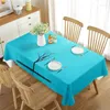 Table Cloth Rectangular Tablecloth Satin Veneer Wedding Christmas Baby Gift Party Birthday Banquet Decoration Home Dining C