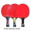 Tabela tenisowa raquets Huieson 56 Star 2pcs Ulepszony zestaw rakiety węglowej Super Powerf Pong Bat do Trening ADT Club 220914 Dowód Dhoq9