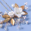 Hair Clips U Style Styling Pins With Temperamental Stable Rhinestones Headwear For Bridesmaid Wedding Dating Shopping
