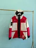 New top designer The high-quality Liberty co-branded red and white color-blocking windproof and waterproof jacket trendy brand couple jacket mountaineering ski suit