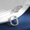 TBCYD 2mm Oval Hoop Earrings For Women Passed Diamond Tester 925 Sterling Silver Lab Ear Buckles Fine Jewelry 240228