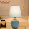 Lampes de table Tyla Touch Dimmer Lampe moderne Céramique Desk Light Decorative pour la chambre à la maison