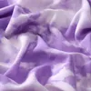 Ethnische Kleidung Tie Dye Bedruckter Chiffon-Schal Hijab Muslim Farbverlauf Schleier Schals 2024 Stirnband für Frauen Islam Kopftuch Turban Kopf