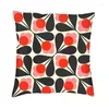 枕ノルディックスタイルOrla Kiely Multi Stem Red Throw Case Home Decor Square Floral Cover 45x45cmソファ用の枕カバー