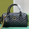 handbag Luxury medium Tote bag Designer Travel bag Fashion duffle Bowling bag outdoor sports bag Leather and women's crossbody bag