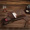 Bolsa marca masculina casual vintage cavalo louco couro mensageiro ombro geuine ipad peito multi-bolso crossbody mx2035