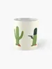 Tasses Cactus humour drôle aquarelle pistolet mains vers le haut tasse à café tasses à expresso voyage pour thé thermique