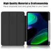 Smart Cases For Xiaomi Redmi Pad SE 6 Pro 11" Inch PU Leather Cover Wake Sleep Function Tablet PC Acrylic Case