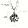 Long Rui's New Devil Angel Necklace with Men's Women's Trendy Temperament Pendant Sweater Chain as A Gift for Boyfriend and Lover