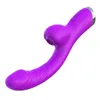 Vibrator för kvinnor 2 i 1 slickmaskin klitoris stimulator g-spot kraftfull vibro dildo trollkvinna kvinnlig suger vuxen sexleksaker 240315