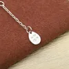 Hängen märke Pure 925 Sterling Silver Jewelry for Women Lovely Crown Diamond Pendant Halsband Luxury Fashion Party 2024 Beauty