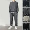 Men's Tracksuits Men Spring And Autumn Clothes 2 Piece Set Sweatsuit Tracksuit Outwear Harajuku Jogging Suit Long Sleeve Shirt Outfits