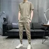 Mężczyzny TOP TOP No Logo Sports Suits Jogger Odzież Jogging T Shirt Man Gym Spodnie XL 2024 Trend Trend Styl Luksusowy Basic