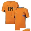 Motorradbekleidung 2023 Sommer Neue Kurzarm-Rennkleidung Teamuniform Herren Maßgeschneiderte Lässige Schnelltrocknung T-Shirt Drop Lieferung A Otfp2