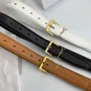 Love Luxury Designer Belt for Women Genuine Leather Cowhide Largura de 3cm Men Designers Belts Bronze Buckle Silver Womens Womens Cintura