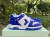 White Line Blue Designer Basketball Chaussures Discount Hommes Femmes Unisexe Sports de plein air Baskets Qualité authentique Livraison rapide avec boîte OG