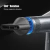 Secador de cabelo, LESCOLTON Secador de sopro iônico profissional 1500W 110.000RPM Motor sem escova Secagem rápida, difusor de alta velocidade com display LED Secador de cabelo com magnético