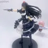 アクショントイのフィギュアトキサキクルーミナイトメアフィギュアライブザフキエルブラックスカートクルミアニメガールフィギュアコレクション人形装飾トイギフト240322