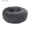 Canis canetas tapete de gato de pelúcia grande cama de cachorro Labrador cama de cachorro tapete circular acessórios para produtos para animais de estimação Y240322