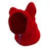Dog Apparel Winter Soft Hats Warm Pet Knitted Hat Thickened Cozy Polar Fleece Hood For Cold Weather Puppy Training