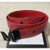 Designer Belt Trend Brand Fashion Buckle äkta läderbältesbredd 33mm 16 stilar mycket kvalitet med boxdesigner män kvinnor herrbälten