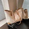 Borsa a secchiello Designer Vendita calda Donna Nuova borsa tote di grande capacità Versione popolare Carrello piccolo quadrato alla moda