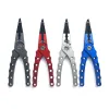 Tools Y43 Fishing Pliers Aluminium Alloy Multifunctional Wire Cutters Hook Extractor Forceps Saltwater Fishing Grip Tool