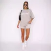 Printemps Designer Vêtements Nouveau Sweat À Capuche À La Mode Et Sportif Pull À Manches Courtes Ensemble Deux Pièces