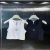 débardeur loewe top débardeur femme été mince sans manches Camis croptop vêtements d'extérieur élastique sport tricoté réservoirs