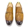 Sapatos de vestido Zapato Formal Para Hombres Sapato Social Masculino Luxo para Homens Couro