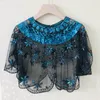 Giubbotti da donna Moda Mesh Paillettes Scialle Giacca Mantello estivo Cappotto Sottile Pizzo Protezione solare Capispalla Top Donna 2024