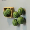 Kühlschrankmagnete Wassermelone Kältemittelaufkleber Nordic Mini süße Wassermelone Ins kreativer Magnet Y240322