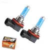 Other Car Lights 2Pcs H8 H9 H11 55W 65W 12V Halogen Bulb Ultra White Fog High Power Automotive Headlight Automotive Light Source Parking Lot 6000KL204