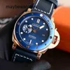 Pererass Luminors vs Factory Top Quality Automatic Watch P900 Automatisk Watch Top Clone Guine Sneaking Series FullAutomatic Multifunctional Pointer Display f