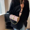 Kova Çantası Tasarımcısı Sıcak Satış Işık Lüks Baskılı Çanta Kadınlar İçin Yeni Yüksek Görünüm Yuvarlak Yuvarlak Tek Omuz Crossbody