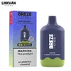 Original Breze Stiik BS6500 Puff Descartável E Cigarros 15ml Pré-cheio Pod Bateria Recarregável 2% 5% Kit 6500 Puffs Vape Pen