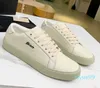 2024 Luxury brand Common-shoes pop design Men's casual shoes Women white sneaker low Leather Sneakers black leathers outdoor trainer