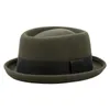 British retro jazz hat men's top hat Korean version Fashionable woolen hat