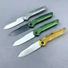 5 modelos BM 9400 AUTO Cuchillo plegable abierto S30V / M390 Hoja PEI / aleación de aluminio / mango de aleación de titanio Herramienta de bolsillo portátil cuchillos de emergencia para acampar al aire libre 9070