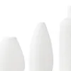 Vases 4x fleur minimaliste blanche de style européen pour bureau de bureau de table