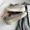 Casual Shoes Woman Sneakers Tennis Kvinnor Vulkaniserade Sport Purple Female Spring Autumn Thick Heels Flats