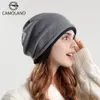 Heren Winter Beanie Hoed Warme Fleece Gevoerde Schedel Cap voor Mannen Omkeerbaar Vrouwen Winddicht Horloge Gebreid Unisex 240311