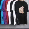 7A Top Quality Mens T-shirt Designer T-shirt Ange Lettre Tee Hip Hop Bear Imprimer 100% coton Sweat-shirt Femme Polo Casual Street Fashion Vêtements