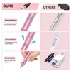 Professional Powerful Electric Nail Drill Set USB Rechargeable Portable Gel Polish Shape Tool with Manicure Brush 240314