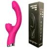 Vibrator för kvinnor 2 i 1 slickmaskin klitoris stimulator g-spot kraftfull vibro dildo trollkvinna kvinnlig suger vuxen sexleksaker 240315