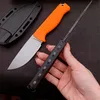 BM 15006 Survive Hunt Knife 3.85 "S30Vドロップポイントブレード、サントプレンハンドル