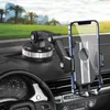 Supports de téléphone portable Support de téléphone universel pour voiture support de super adsorption pour la conduite mains libres GPS 360 support de console de pare-brise réglable 240322