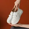 Dress Shoes 2024 Spring/summer Casual Thick Soled Women's Single Show Thin Cake Small White Student Board