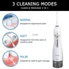 Andra apparater D52 ORAL IRRIGATOR USB RECHAREBLEABLE SCKY BORTABLE DENTAL SKICK 300 ml Vattentät Vattentank Typ 4 Dental Cleaner H240322Dowh